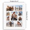 Americanflat 16x20 Collage Picture Frame - Fits One 6x8, Four 5x7, and Four 4x4 Photos or One 16x20 Photo